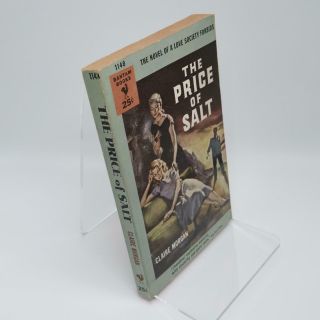 The Price of Salt Claire Morgan (Patricia Highsmith) Lesbian 1953 1st PB 1st Pr. 2
