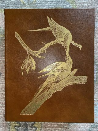 Audubon’s Birds Of America - Baby Elephant Folio - Signed - Leather Bound