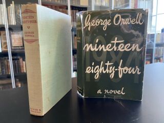 Nineteen Eighty - Four - First Edition - George Orwell - Early Print - 1949