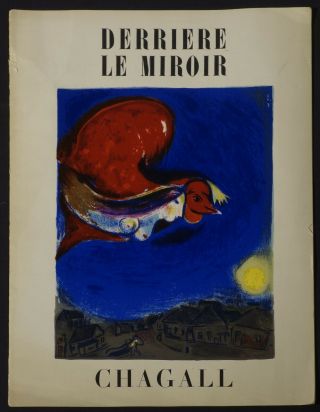 Marc Chagall Lithographs In Derriere Le Miroir 1950 Double Page Galerie Maeght