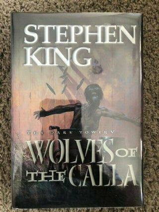 Stephen King,  " The Wolves Of The Calla " Signed Artist Ed Bernie Wrightson