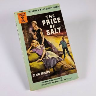 The Price Of Salt Claire Morgan | Patricia Highsmith | Lesbian 1953 1st Pb