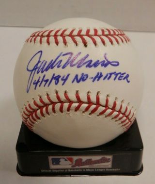 Jack Morris Signed Autographed Rawlings Mlb Baseball W/ 092820dbt