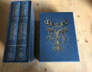 A Game Of Thrones George R R Martin 1st Printing Folio Society,  Bookmark