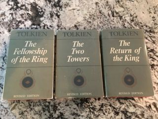 Lord Of The Rings Tolkien 2nd Edition/1st Print Allen & Unwin Uk