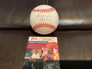 Ferguson Fergie Jenkins Signed Auto Autograph Onlb Baseball Jsa Cubs