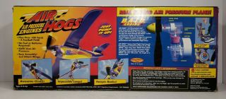AIR HOGS 1998 Vintage Air Pressure Engine Plane Sky Shark (flies over 100yd) 2