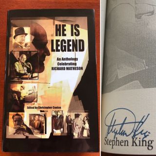 He Is Legend,  Signed By Stephen King And Many More,  Numbered 653 Of 750.