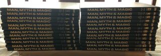 Vintage Man Myth Magic 24 Vol Book Set Encyclopedia Supernatural Cavendish 1970