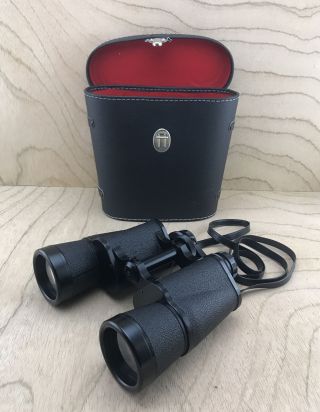 Vintage Stellar Binoculars 7 X 50 Coated Optics 372 Ft At 1000 Yds.  Japan