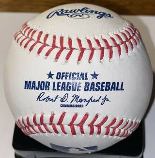 Ian Happ Autographed Official Major League Baseball Cubs Sweet Spot AUTO 2