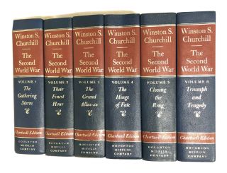 Chartwell Edition Winston Churchill The Second World War 6 Volume Set