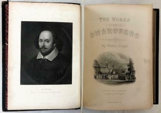 C.  1880 Knight Of Shakespeare 2 Vols Plays Comedies Tragedies 41 Plates