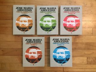 Jose Maria Arguedas - Obras Completas - I,  Ii,  Ii,  Iv,  V - Editorial Horizonte -