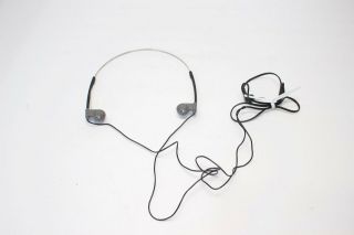 Vintage Sony Mdr - W10 Turbo Greywalkman Discman Stereo Headphones -