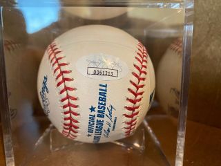 Reds Hall of Famer Marty Brennaman Signed Baseball with HOF 2000 - JSA Authentic 2