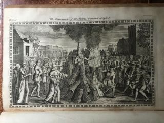1741 Book Of Martyrs:suffering & Death Of Martyrs Reign Mary I - 29 Copper Plates