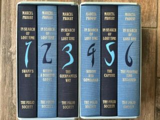 In Search Of Lost Time - Marcel Proust - Folio Society 2000 - 6 Volume Set