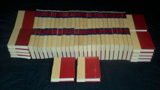 64 Vol Set Of Zane Grey Novels - Vtg Western Series - Walter J Black 1960’s Edition