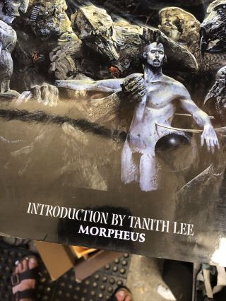Wayne Barlowe ' s Inferno - Morpheus 1st edition,  Rare horror art Hardcover 2