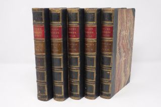 The Iliad Of Homer Alexander Pope,  London,  1806 Five Volume Set Rare