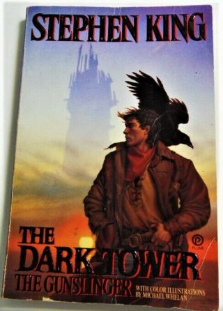 1988 Stephen King Signed The Dark Tower Gunslinger,  First Printing Plume Printng