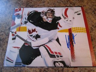 Ian Scott Signed 8x10 Matte Photo Toronto Maple Leafs Prince Albert Raiders (e)