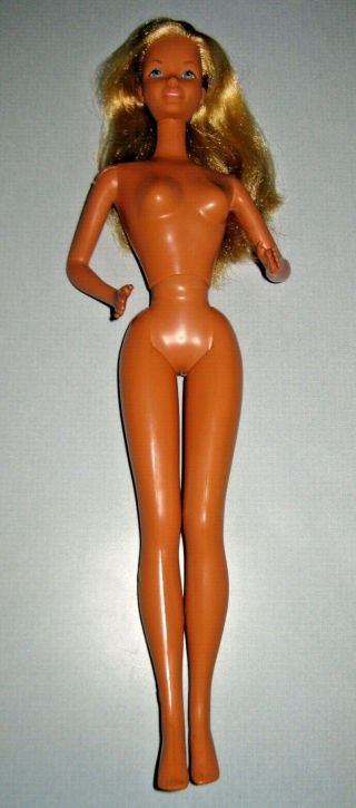 Vintage Size Barbie 18 " Fashion Doll 1976 Mattel Star Face Tlc