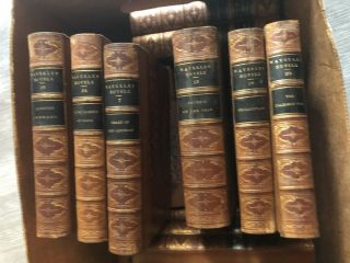 1871 THE OF SIR WALTER SCOTT,  Waverly novels,  23 volumes leather bound 2