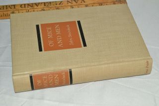 Vintage 1937 Of Mice And Men By John Steinbeck 1st Edition,  Hardcover