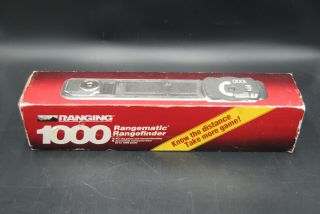 Vintage Ranging Rangematic 1000 Rangefinder Big Game Hunting