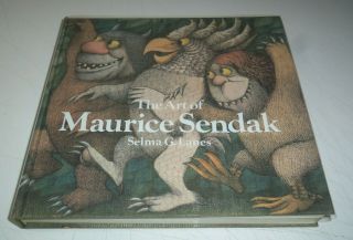 1980 Signed X2 Author & Artist Hc W/dj The Art Of Maurice Sendak Selma G Lanes