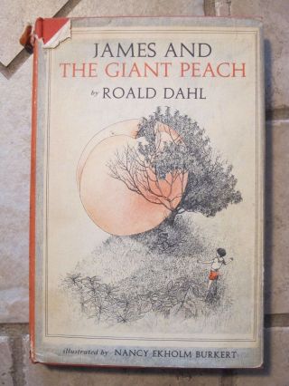 James And The Giant Peach 1st Edition 2nd State Colophon Roald Dahl 1961 Book