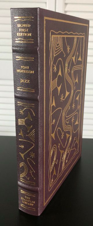 Jazz By Toni Morrison - Franklin Library - First Edition - Signed - 1992