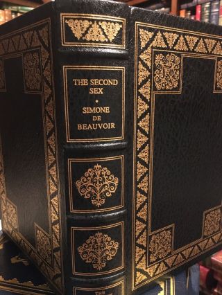 Franklin Library: Signed 60: Simone De Beauvoir: The Second Sex: Women