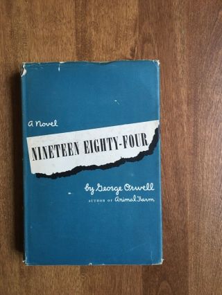 George Orwell 1984 Nineteen Eighty Four First American Edition 1949 With Dj