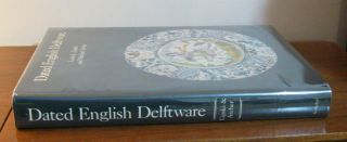 Dated English Delftware By Louis L.  Lipski Reference Book Sotheby 