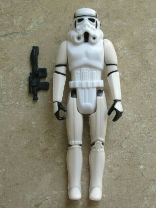 Vintage 1977 Star Wars Stormtrooper Near Complete Action Figure First 12