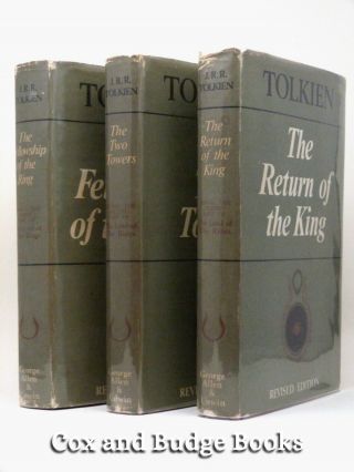 J R R Tolkien The Lord Of The Rings 1966 2nd/1st Hb Dw Three Volumes Maps Intact