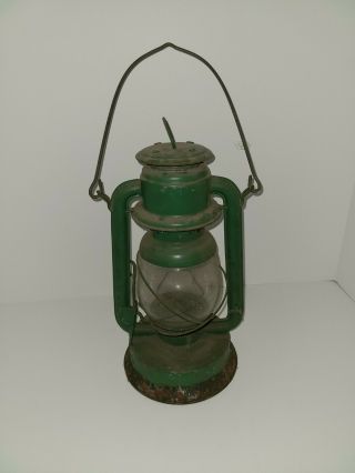 Vintage Antique Oil Lantern Lamp Embury Mfg Co 150 Little Supreme Warsaw N.  Y.