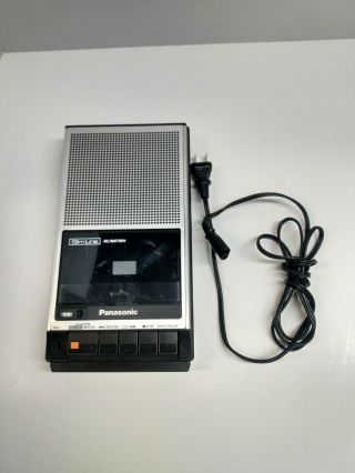 Vintage Panasonic Slim Line Rq - 2739 Portable Cassette Tape Recorder