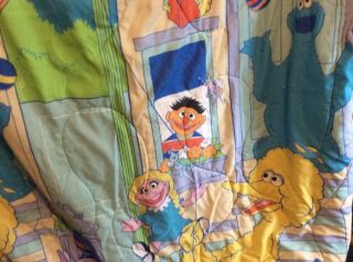 Vintage Sesame Street Twin Comforter Blanket 2