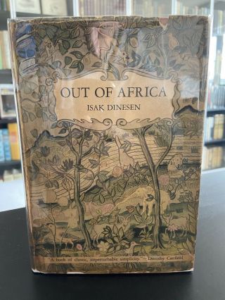 1st Printing - Out Of Africa - First Edition - Isak Dinesen - 1938 - $2.  75