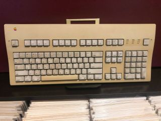 Apple Extended Keyboard Ii Vintage M3501 - - Cord Not