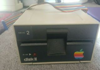 Vintage Apple 5.  25 Disk Drive A2m0003 -