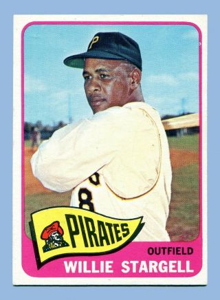 Vintage - 1965 - Topps - Willie Stargell - Pittsburgh Pirates - No.  377