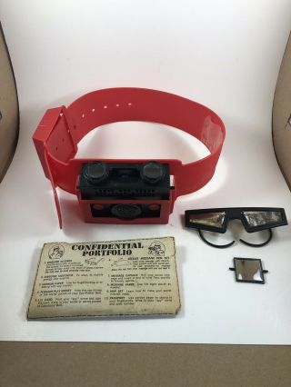 Spy - Master Command Belt Set 1965 Vintage Spy Toy General Foods