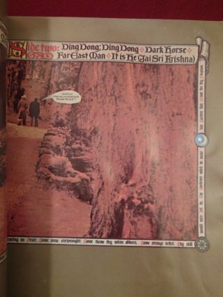 George Harrison Dark Horse Song book Sheet music Vintage 2