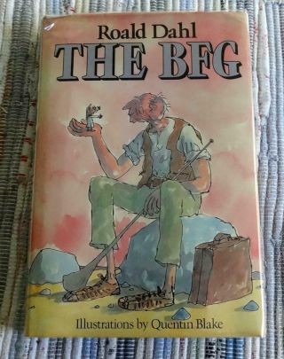 Roald Dahl The Bfg 1st Printing 1982 Cape W/ Dj