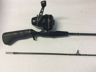 Vintage Johnson Rod And Country Mile 10 Reel Combo Plus A Kautzy Lazy Ike